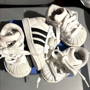 Adidas Baby Superstar Sneaker Lot